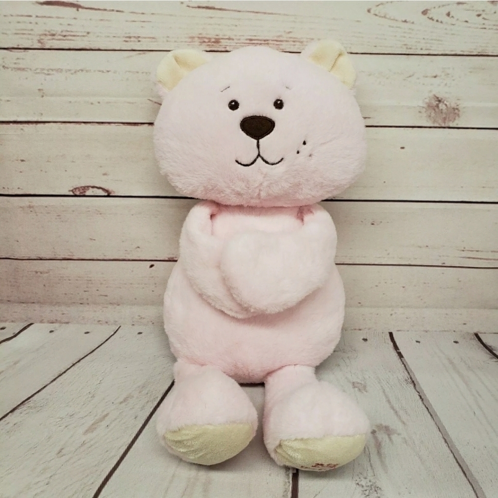 Baby Ganz 15" Big Sister Pink Teddy Bear Plush
